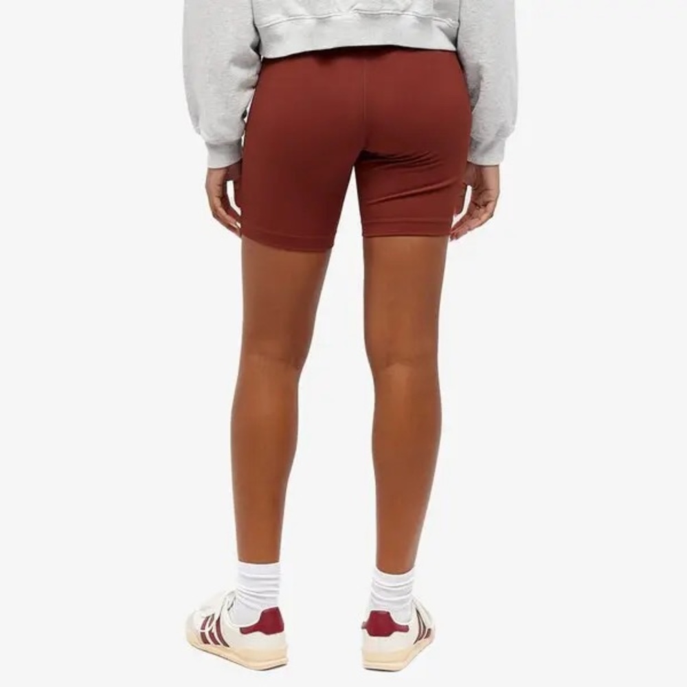 Sporty & Rich Women's Rust Bike Shorts - Picture 2 of 4